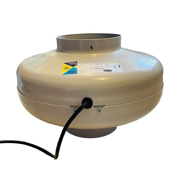 Can Fan RS6HO NJB 6" Inline Fan 392 CFM - Picture 10 of 13